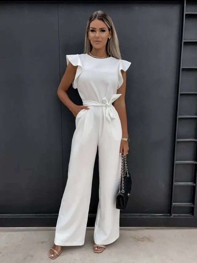 Weicher Damen Jumpsuit, Relaxed Fit, für maximalen Komfort und entspannte Frühlingstage.
