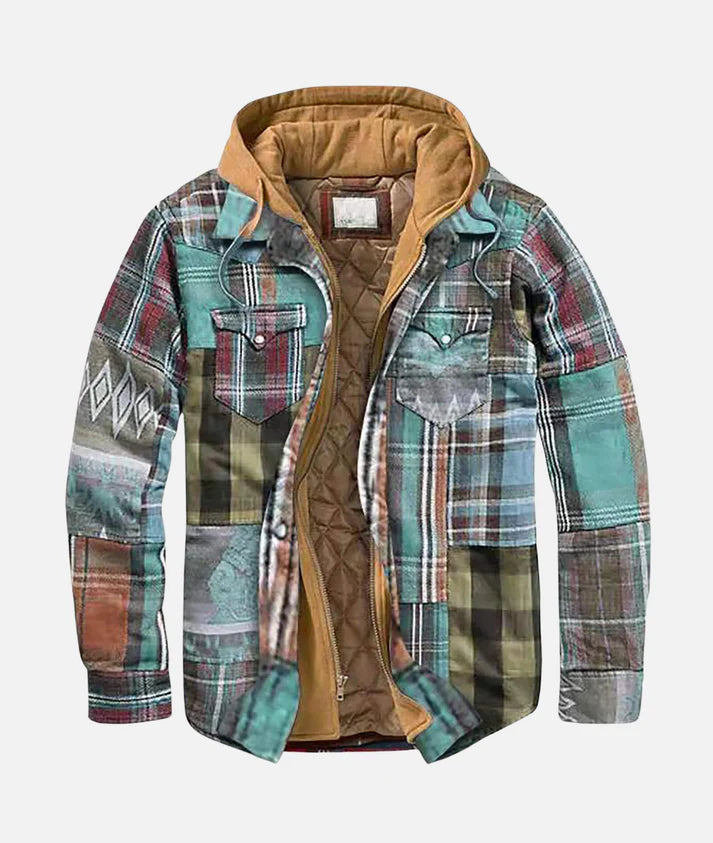 Damen karierte taillierte Jacke, elegant und vielseitig, perfekt für Büro und Freizeit.