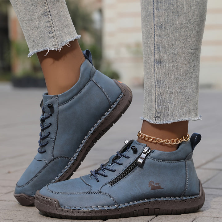 Vielseitige Damen Alltagsschuhe, bequeme Sneaker mit orthopädischer Sohle für ganztägigen Komfort.