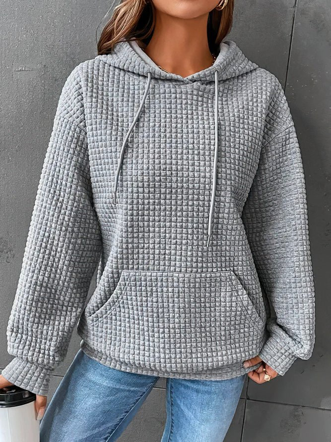 Damen Sweatshirt mit Kapuze: Gemütlicher Frühlings-Hoody für lässige Alltagsmode.