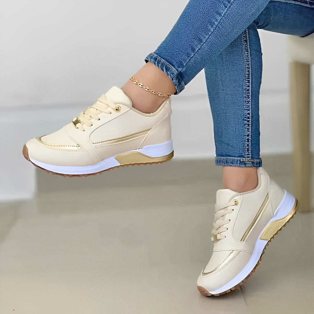 Leichte Damen Laufschuhe mit hervorragender Dämpfung. Ideal als bequeme Sneakers für Sport und Alltag.