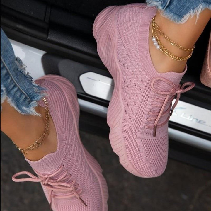 Stilvolle leichte Damen Komfortschuhe, atmungsaktiv & rutschfest. Modernes Design für bequemen täglichen Gebrauch.