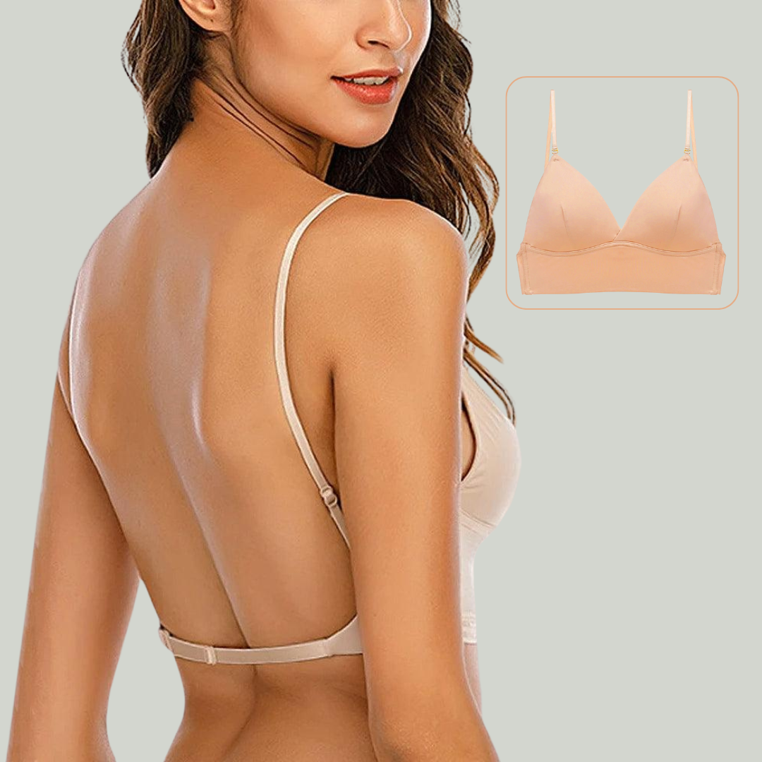 Damen Low-Back-BH für Komfort & sicheren Halt. Perfekt unter rückenfreien Kleidern.