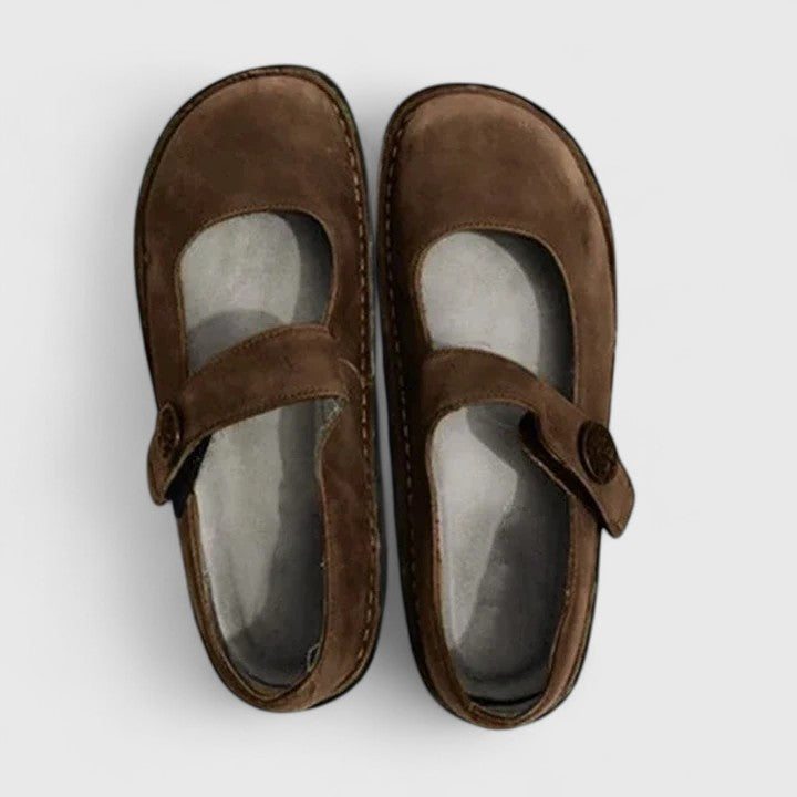 Elegante Mary-Jane Damenschuhe, perfekt für den Frühling. Stilvolle Alltagsschuhe, die Komfort & Klasse vereinen.