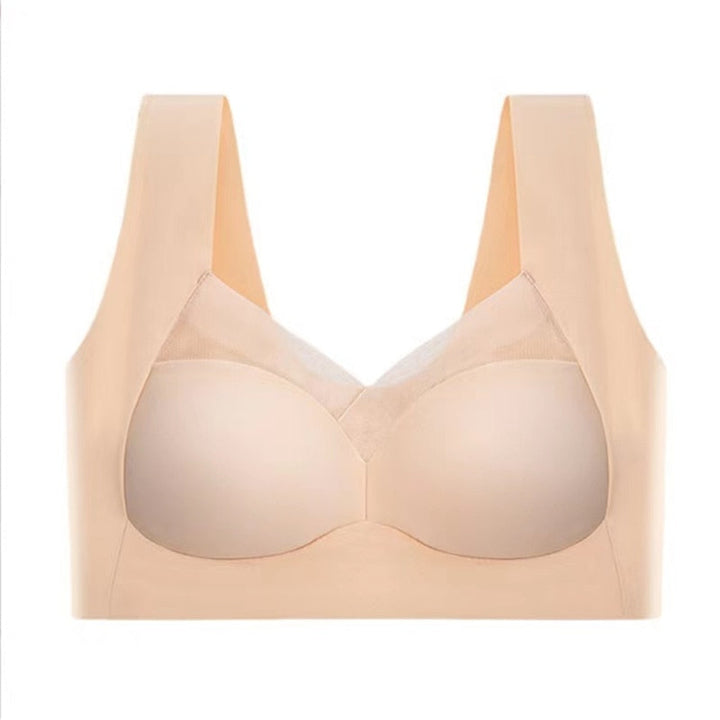 Nahtloser Komfort BH für Damen, Push-Up Effekt & unsichtbarer Halt. Ideale Basic Unterwäsche.