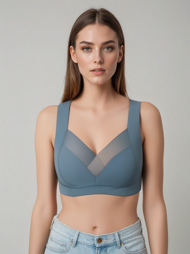 Formender Damen Push-Up BH, nahtlos & bequem. Bietet unsichtbare Unterstützung für jede Garderobe.