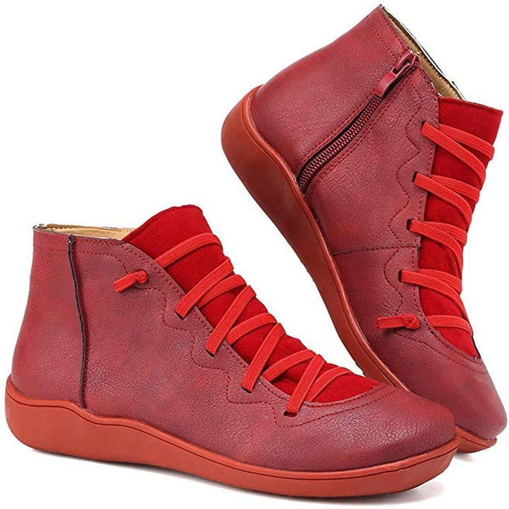 Bequeme orthopädische Damen Stiefeletten für optimalen Gehkomfort im Herbst und Winter. Vielseitig & elegant.