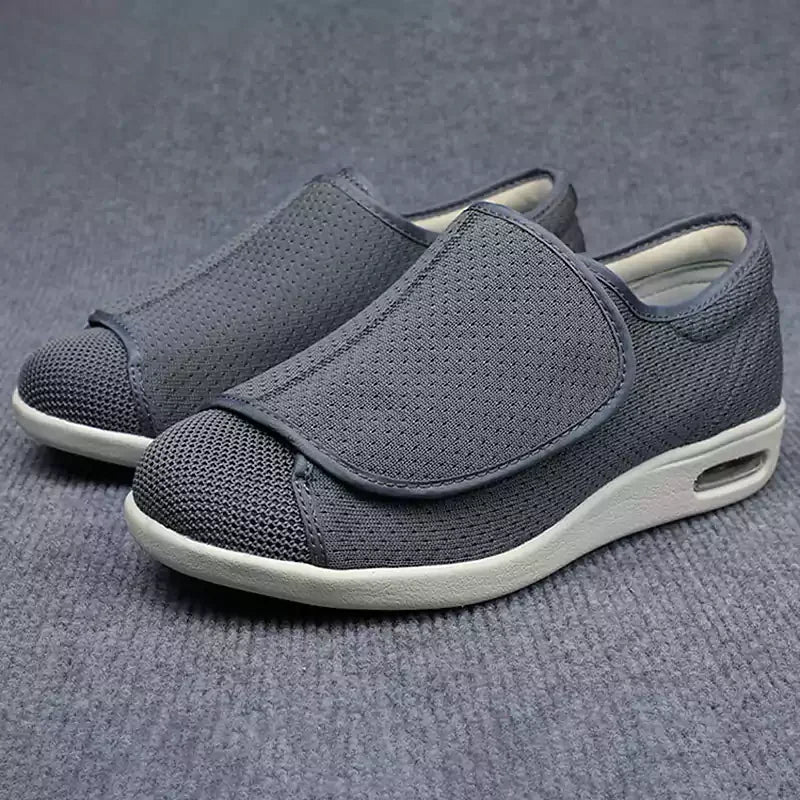 Damen orthopädische Klettverschluss-Schuhe, bequem, stilvoll, in verschiedenen Farben, ideal für täglichen Komfort.