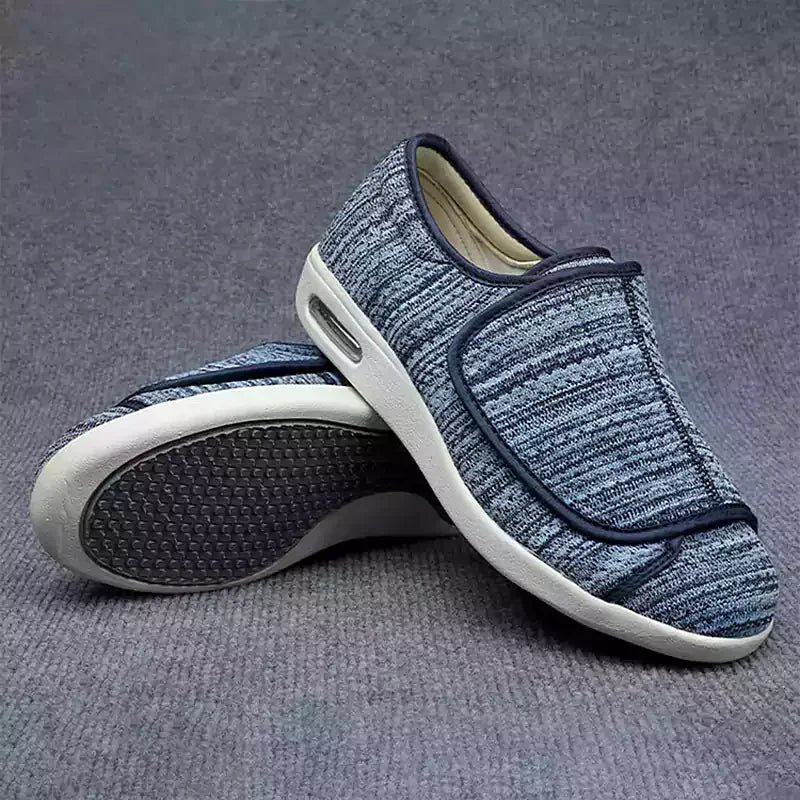 Damen orthopädische Klettverschluss-Schuhe, bequem, stilvoll, in verschiedenen Farben, ideal für täglichen Komfort.