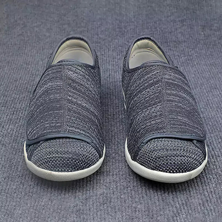 Damen orthopädische Klettverschluss-Schuhe, bequem, stilvoll, in verschiedenen Farben, ideal für täglichen Komfort.