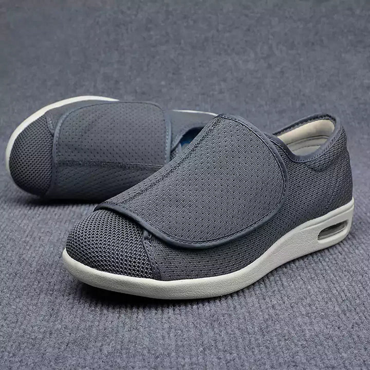 Damen orthopädische Klettverschluss-Schuhe, bequem, stilvoll, in verschiedenen Farben, ideal für täglichen Komfort.