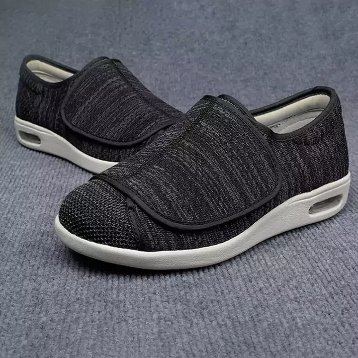 Damen orthopädische Klettverschluss-Schuhe, bequem, stilvoll, in verschiedenen Farben, ideal für täglichen Komfort.