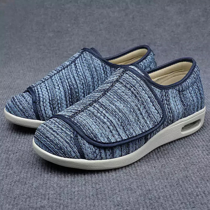 Damen orthopädische Klettverschluss-Schuhe, bequem, stilvoll, in verschiedenen Farben, ideal für täglichen Komfort.