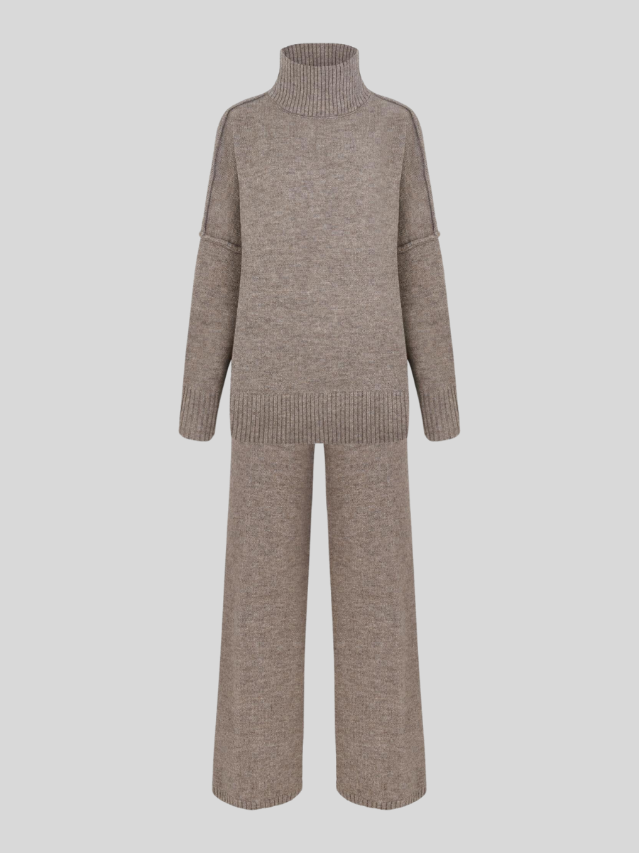 Bequemes Damen Oversize Frühlings Set, Zweiteiler für Freizeit und stilvolle Casual-Mode.