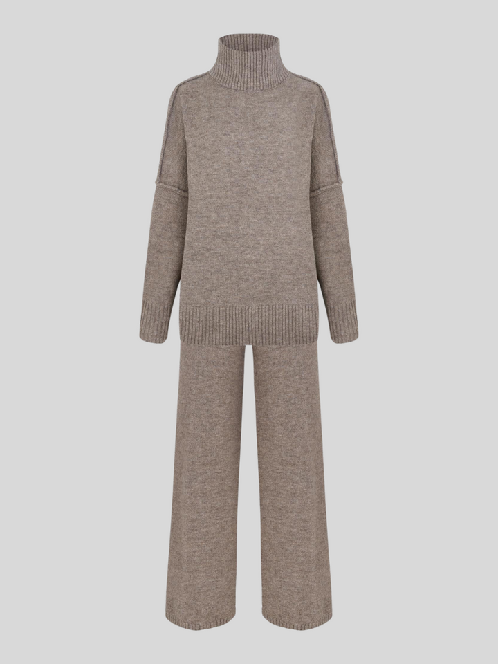 Bequemes Damen Oversize Frühlings Set, Zweiteiler für Freizeit und stilvolle Casual-Mode.