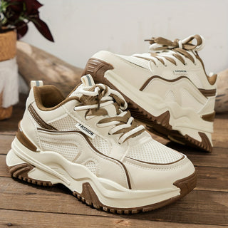 Komfortable Damen Plateau Sneaker: Ergonomisch & trendy, ideal für lange Tage, stilvolle Freizeitschuhe.