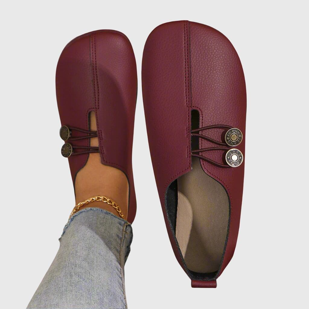 Klassische Regine Damen Ballerinas, flache Schuhe, vielseitig & bequem für Mode im Frühling.
