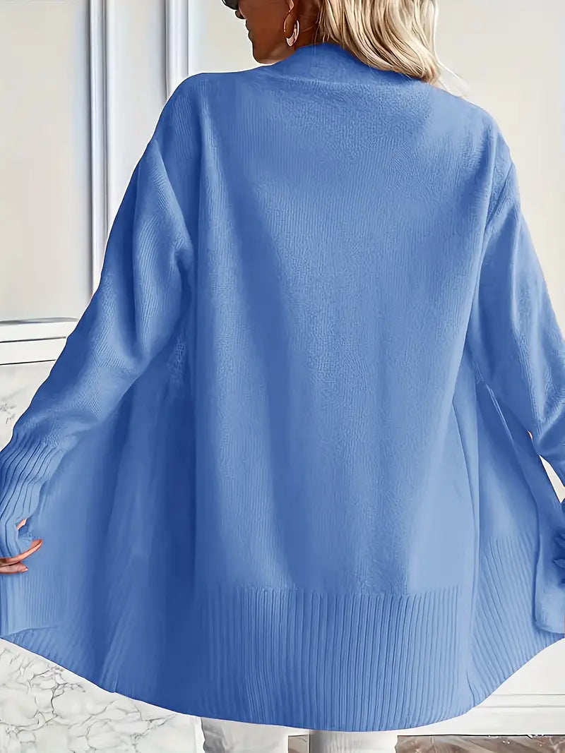 Damen Winterpullover, Rundhals, Strickmuster, komfortabel & stilvoll, Herbstmode.