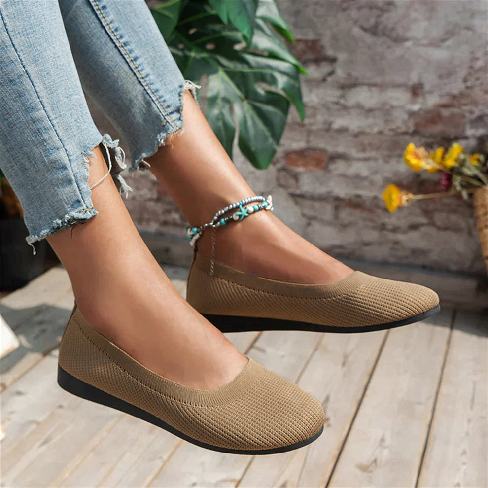 Damen Schlupfschuhe, bequem & leicht, mit ergonomischem 5° Zehenwinkel für Alltag & Komfort.