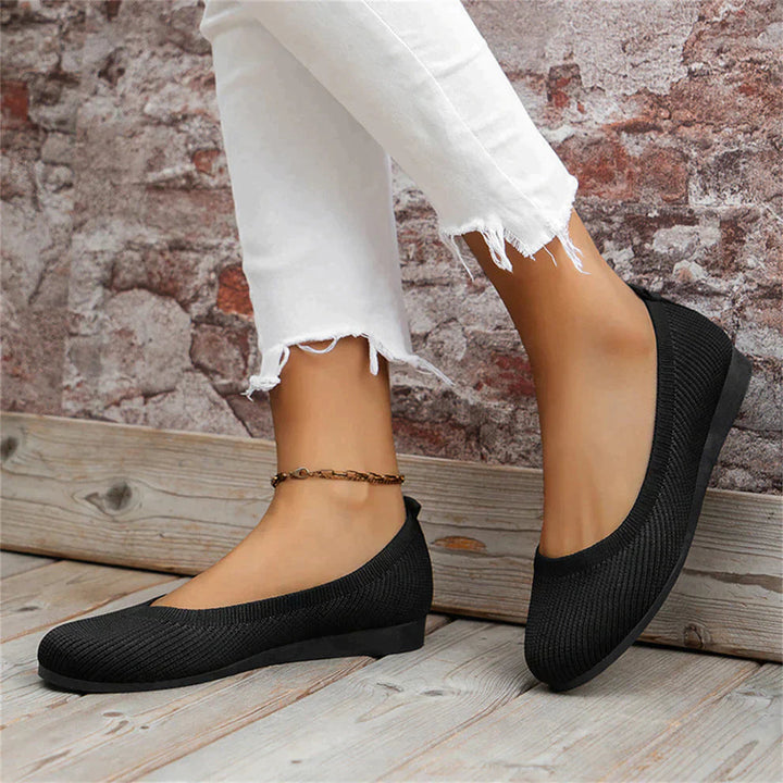 Vielseitige Damen Schlupfschuhe – ideal für Büro, Freizeit oder Spaziergänge, stets bequem & leicht.