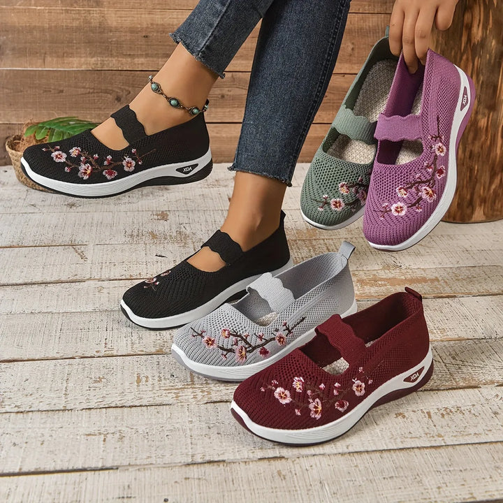 Damen Schlupfschuhe mit weicher Sohle für maximalen Komfort & Druckentlastung im Alltag.