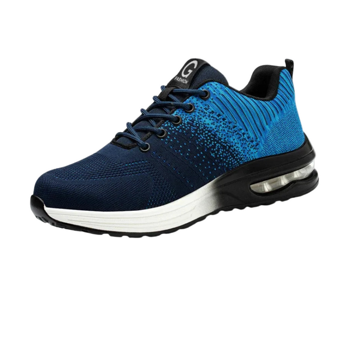 Bequeme und atmungsaktive Damen Sicherheitsschuhe, Fashion Sneaker, mit effektiver Zehenschutzkappe