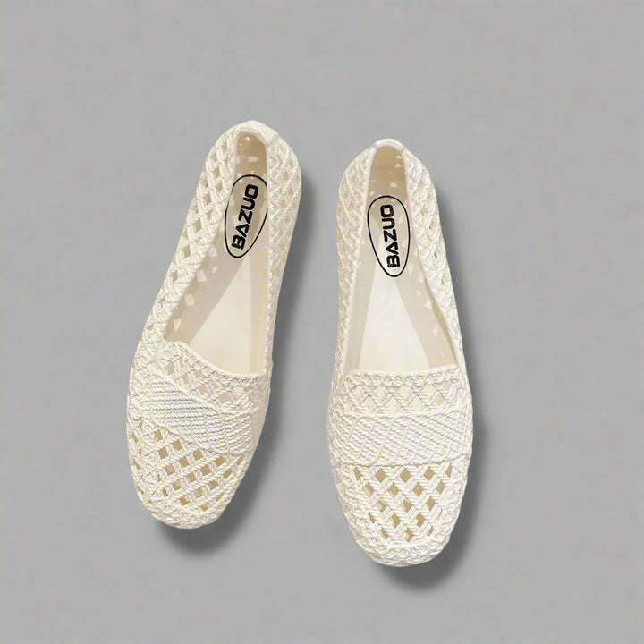 Damen Slip-On Flats, bequem & elegant, perfekt für Frühling & Alltag. Modische Damenschuhe für Freizeit.