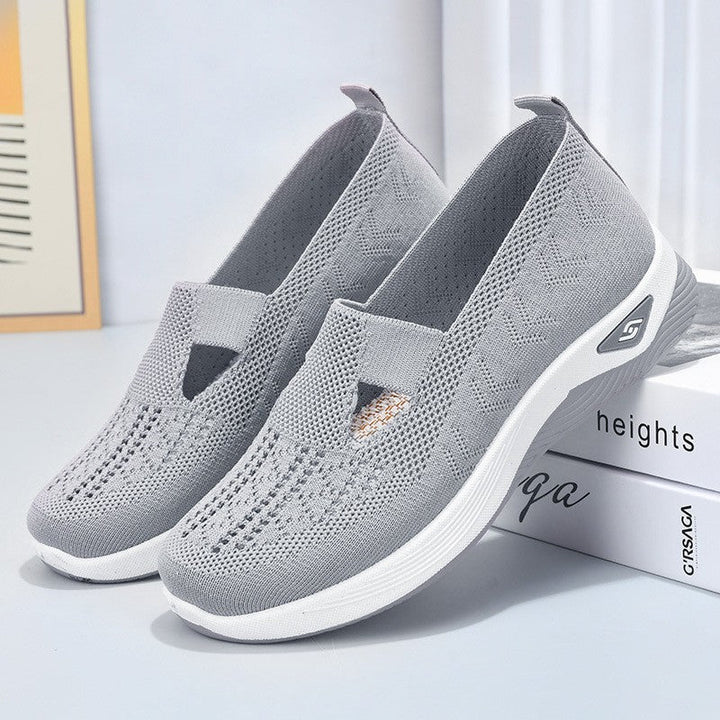 Orthopädische Damen Slip-On Walking Sneaker, bequeme Alltagsschuhe für Frauen.