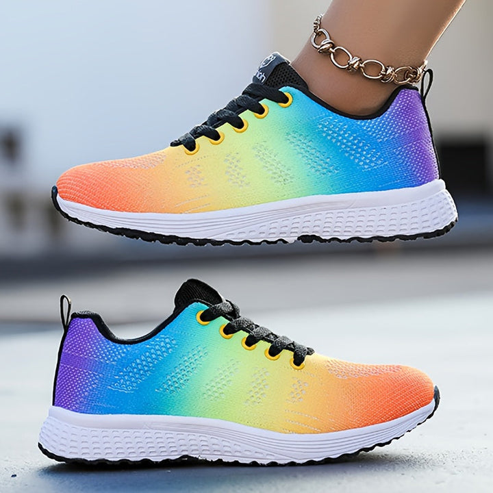 Damen Sneaker: leicht, atmungsaktiv & flexibel mit gepolsterter Komfortsohle, perfekt für Freizeit & Alltag das ganze Jahr.