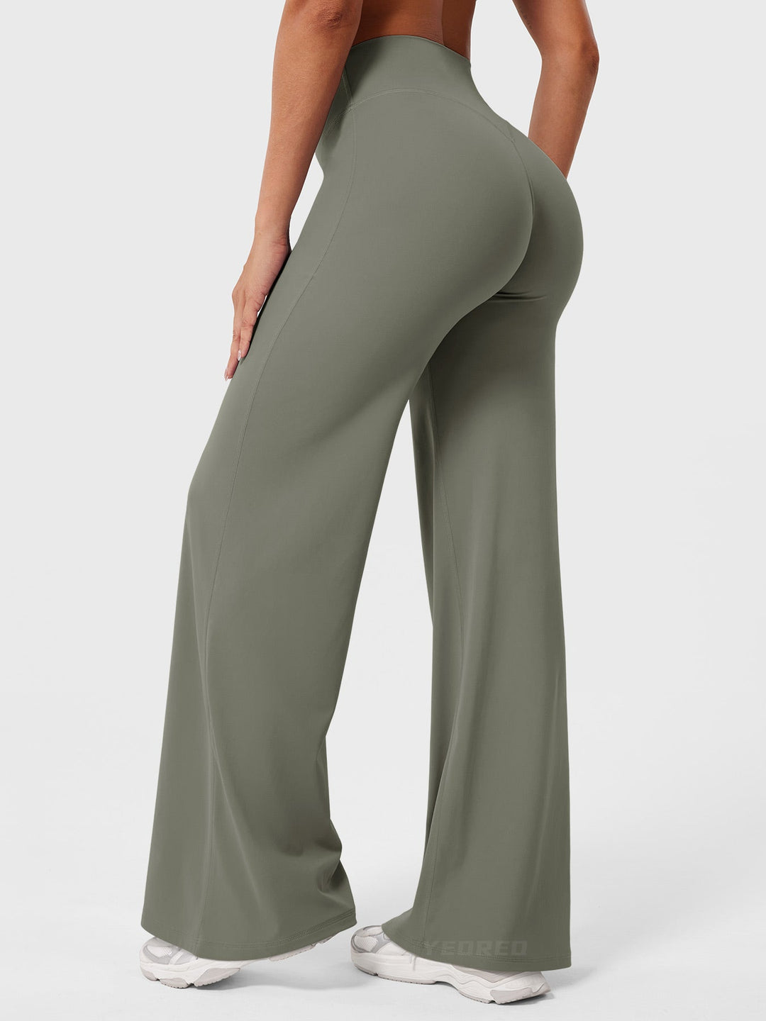 Elegante Marlenehose Franziska für Damen, weites Bein, hoher Bund, zeitlos & komfortabel.