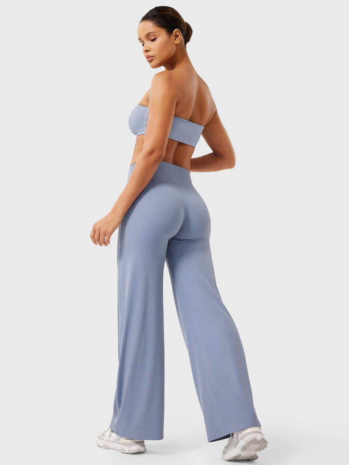 Damen Sommerhose Franziska: Weites Bein, hoher Bund, für einen eleganten & luftigen Sommer.