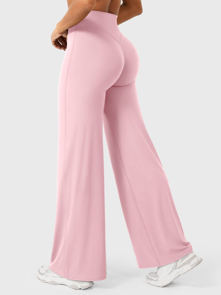 Lässige Marlenehose Franziska für Damen, weites Bein, hoher Bund, die perfekte Sommerhose.
