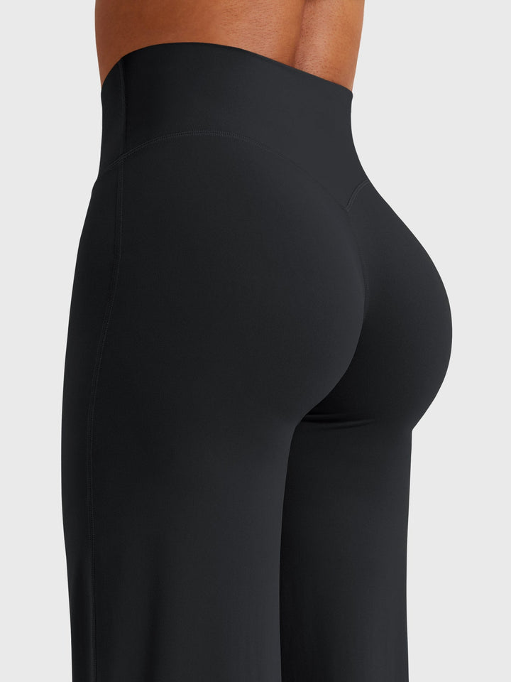 Lässige Damen Sommerhose Franziska, weites Bein, hoher Bund, bequem & schick.
