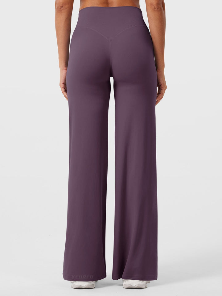 Bequeme Damen Sommerhose Franziska mit weitem Bein und hohem Bund, für unendlichen Komfort.