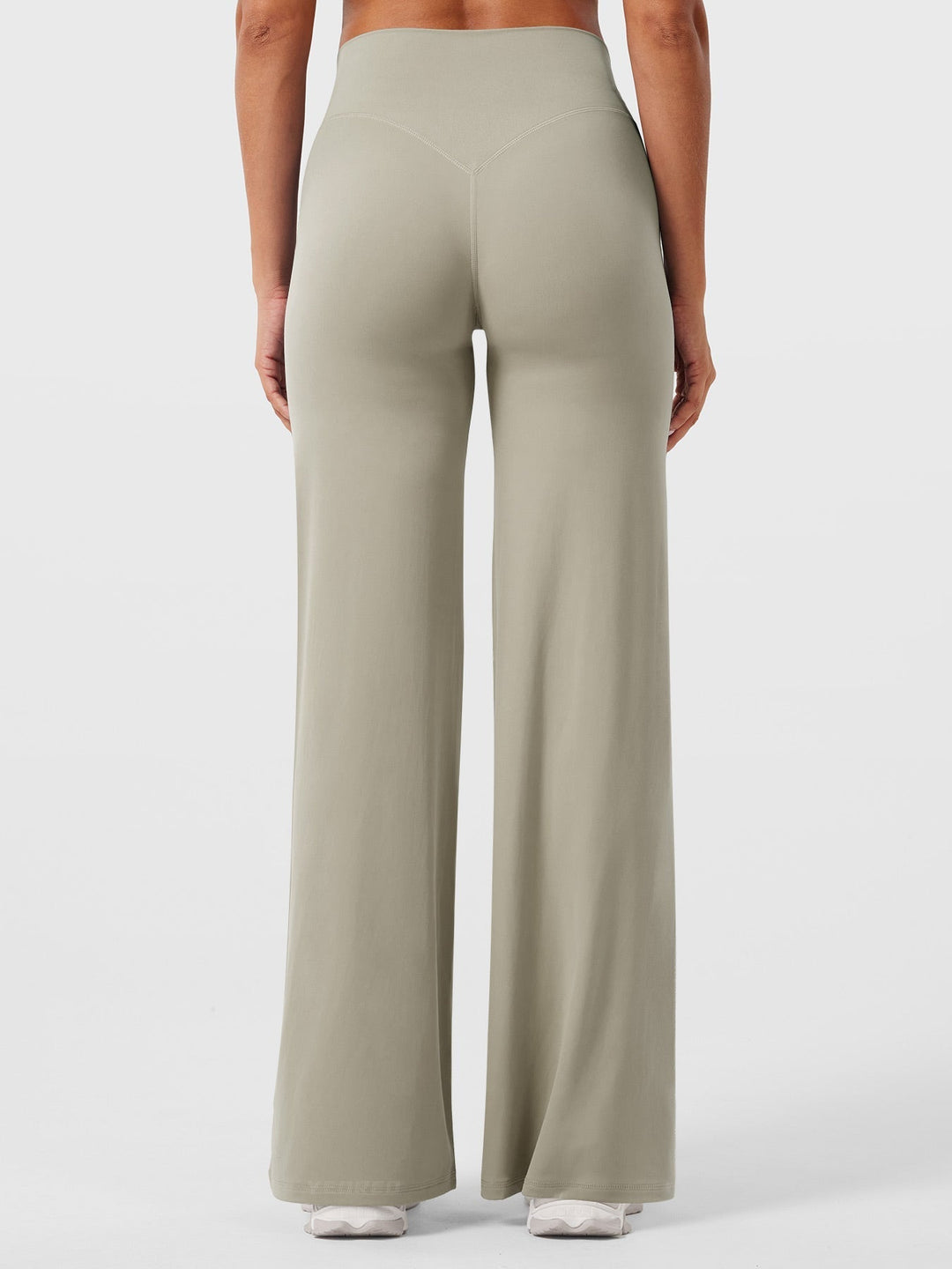 Bequeme Damen Sommerhose Franziska mit weitem Bein & hohem Bund, für lässige Eleganz.