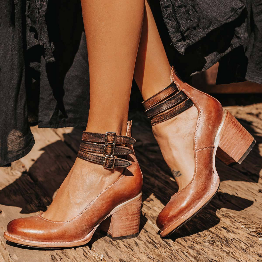 Bequeme Damen Stiefeletten mit stabilem Blockabsatz für jeden Anlass. Ideal für kalte Tage.