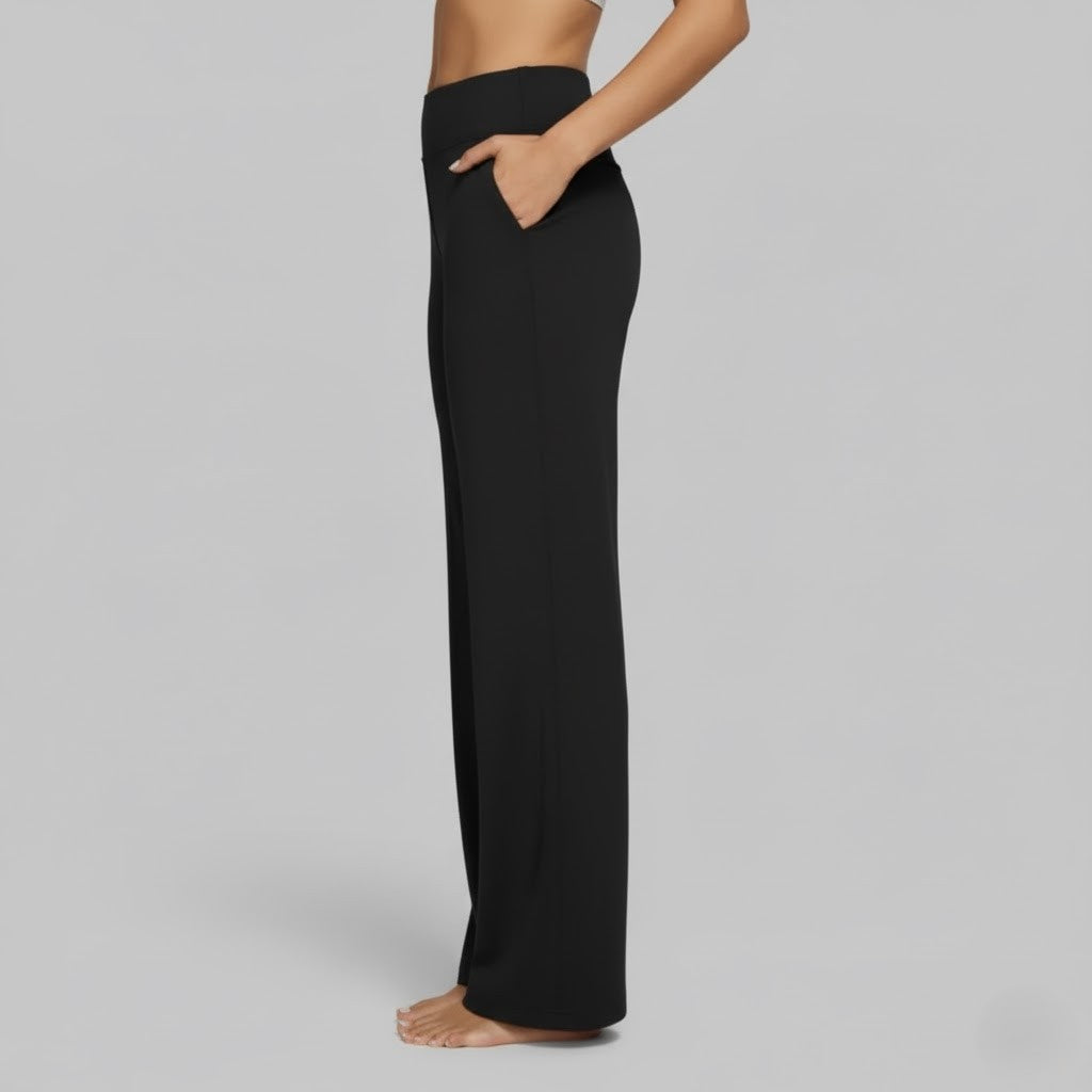 Damen Freizeithose: Stretch, weites Bein. Komfort und Stil für Frühling & Sommer.