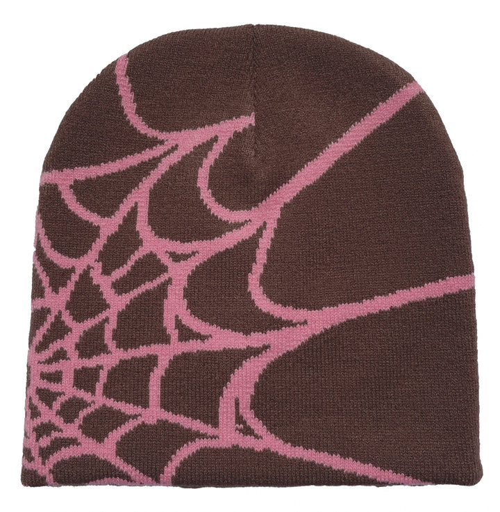 Outdoor Mütze mit Spinnennetz-Motiv, perfekt für Damen und Herren