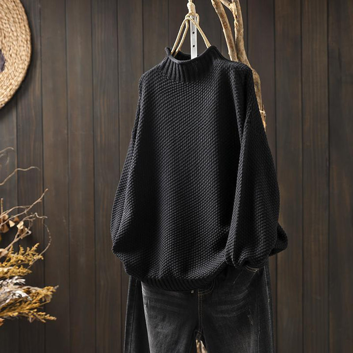 Damen Strickpullover Langarm, warm & stilvoll, ideal für Freizeit & Alltag.