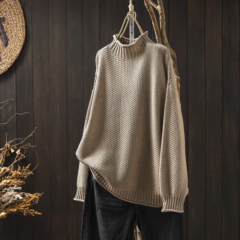 Eleganter Damen Basic Strickpullover, perfekt für stilvolle Alltags-Looks und wohlige Wärme.