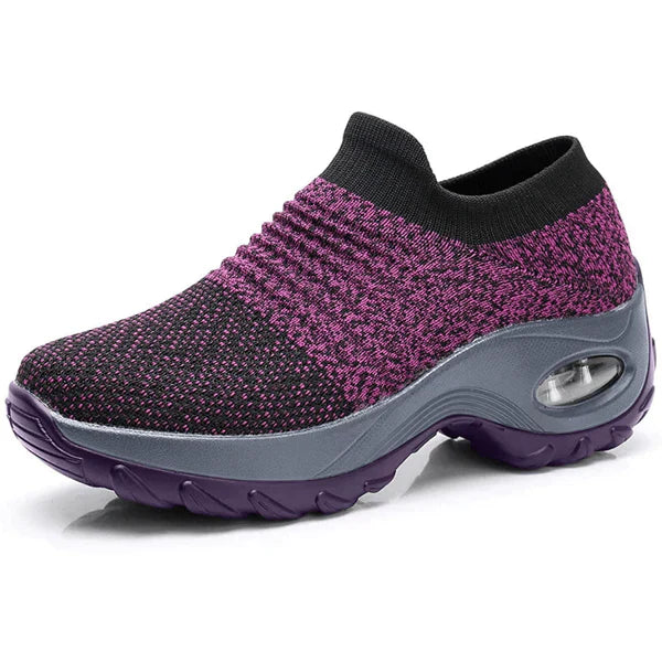 Einfach anzuziehende Damen Slipper-Sneaker, komfortable Alltagsschuhe für entspanntes Gehen & Freizeit.