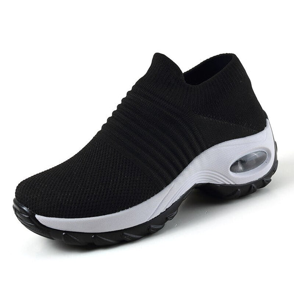 Leichte Damen Walking-Schuhe, atmungsaktive Alltagssneaker für Komfort den ganzen Tag.