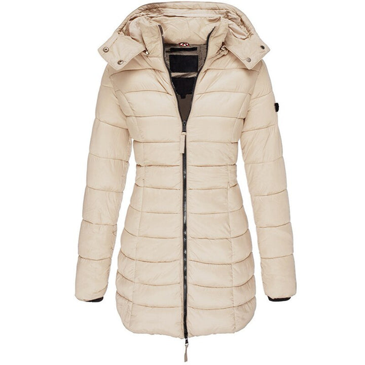 Moderne Damenjacke mit Kapuze, warm & leicht. Optimal für Alltag, Casual Look und stilvolle Frauenmode.