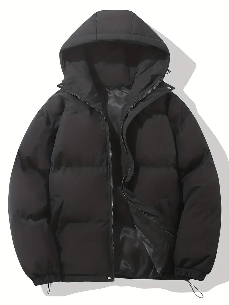 Elegante Damen Kapuzenjacke, warm und klassisch, perfekt für einen stilvollen Winter-Look.