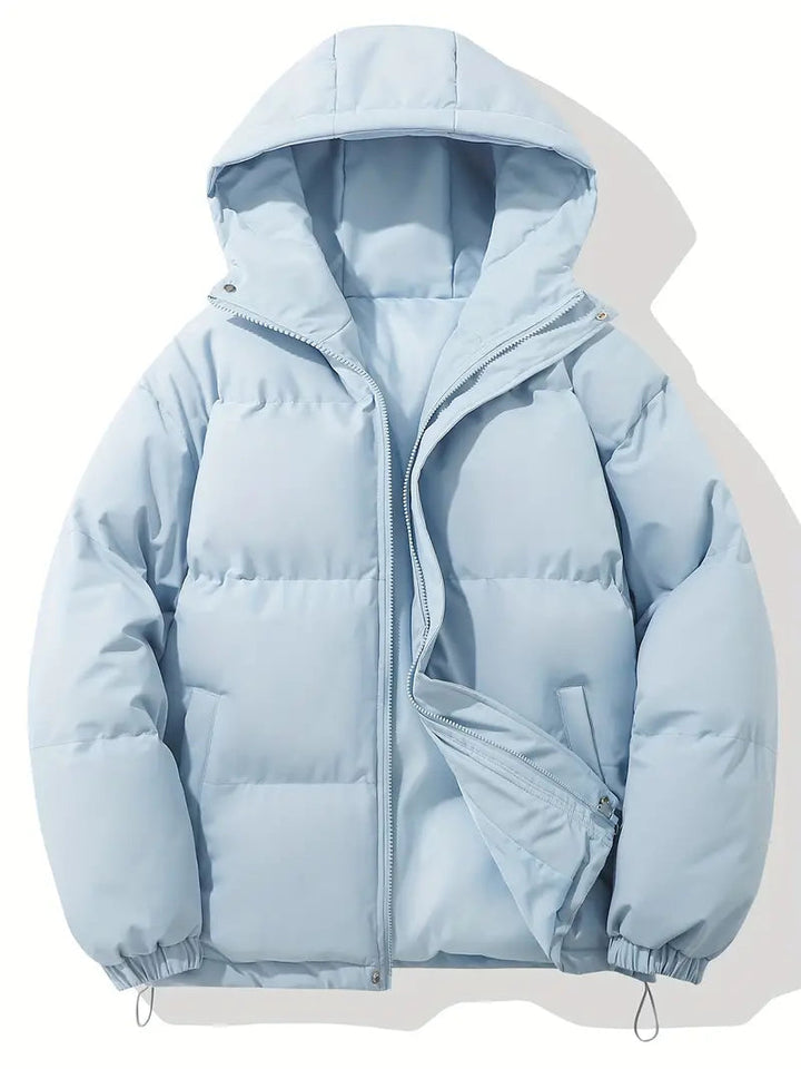 Sportliche Damen Winter Kapuzenjacke, warm und atmungsaktiv, ideal für aktive Tage draußen.