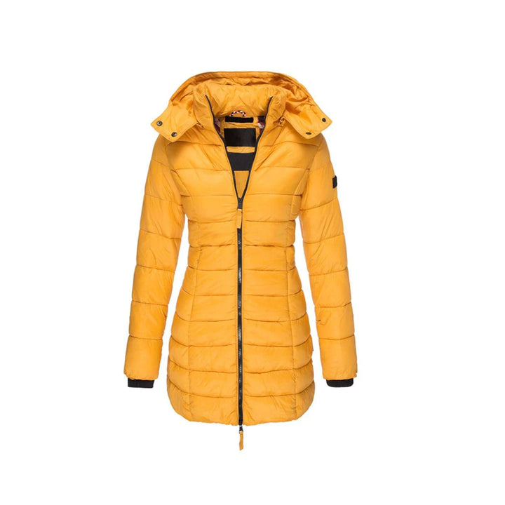 Funktionale Damen Winterjacke, Puffer, gesteppt & wasserabweisend, bietet optimalen Schutz vor Kälte.