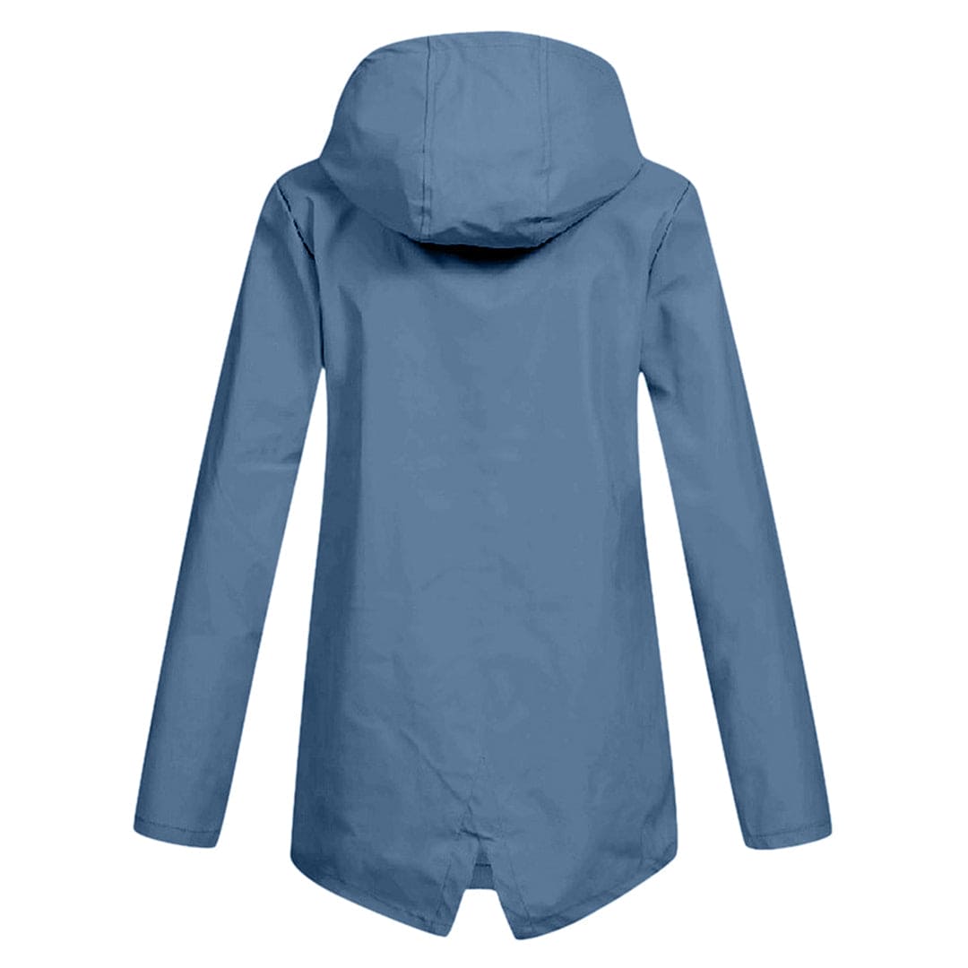 Moderne wasserdichte Kapuzenjacke für Damen, vielseitig für jede Jahreszeit.