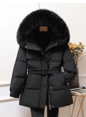 Modische, warme Damen Winterjacke in Puffer-Optik. Perfekt für kalte Tage und wasserabweisenden Schutz.