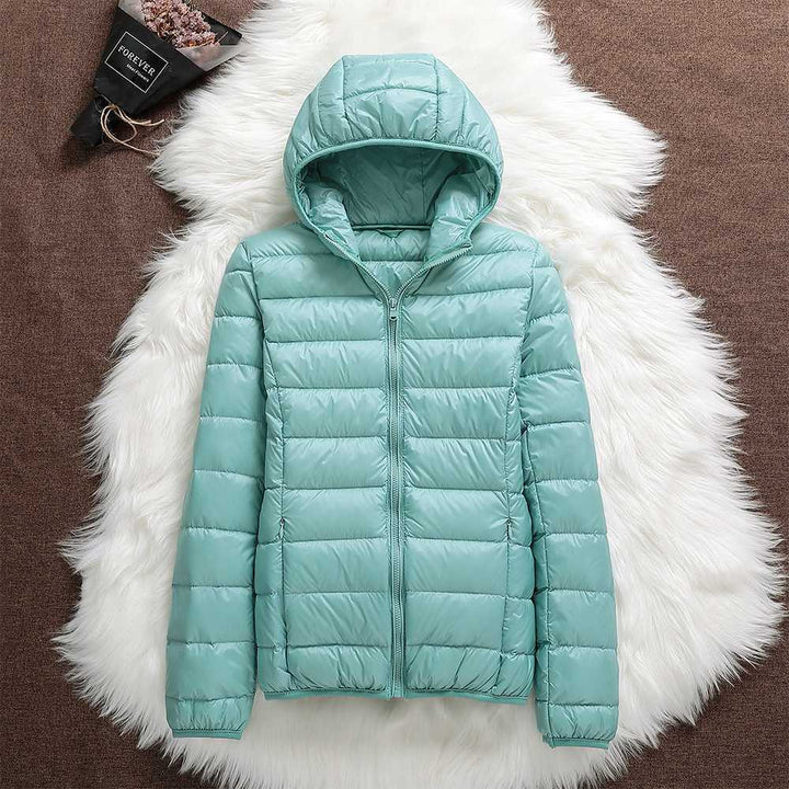 Damen Steppjacke Jasmin: Reißverschluss & Taschen. Warm & stilvoll für kalte Wintertage.