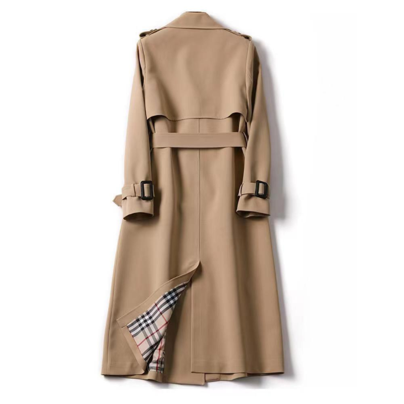 Eleganter Damen Trenchcoat für den Winter, wärmend und stilvoll.